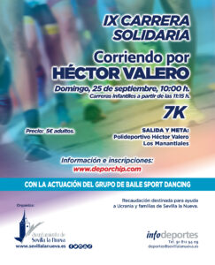 IX Carrera solidaria "Corriendo por Héctor Valero" @ Ciudad Deportiva Héctor Valer