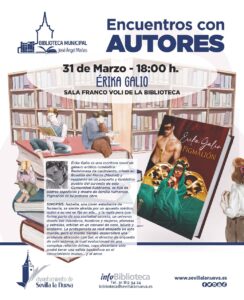 Encuentro con Autores - Érika Galio @ Sala Voli - Biblioteca Municipal José Ángel Mañas