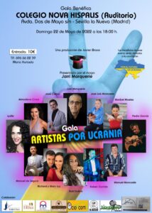 Gala artistas por Ucrania