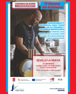 Asesoramiento Autónomos y pequeñas empresas @ Ayuntamiento Sevilla la Nueva