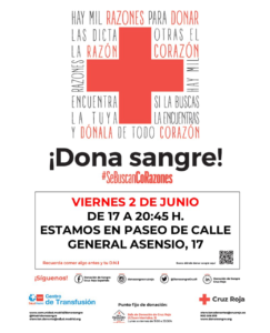 Donación de Sangre Cruz Roja
