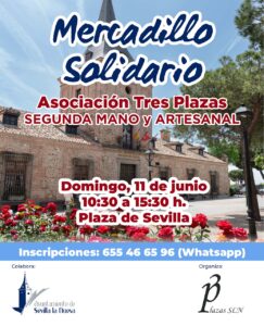 Mercadillo Solidario Asociación Las 3 Plazas @ Plaza de Sevilla