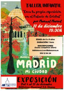 Taller infantil: 'Madrid, mi ciudad' @ Biblioteca Municipal José Ángel Mañas